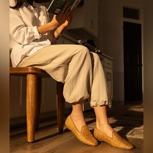 BIRDIES the Starling in Brown Raffia